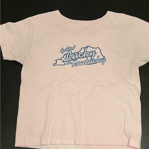 Lucky Kentucky Pink Graphic Tee